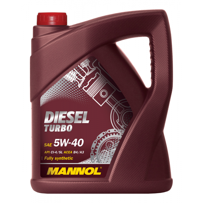 MANNOL DIESEL TURBO 5W40 - 5 ЛИТРА
